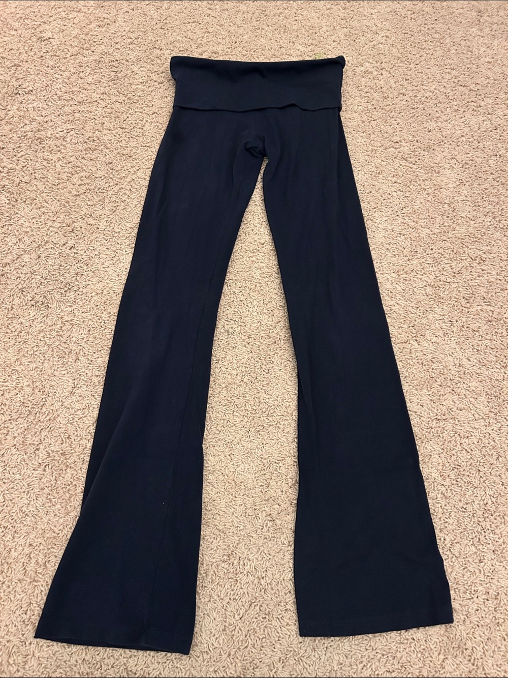 Aeropostale Navy Foldover Pants